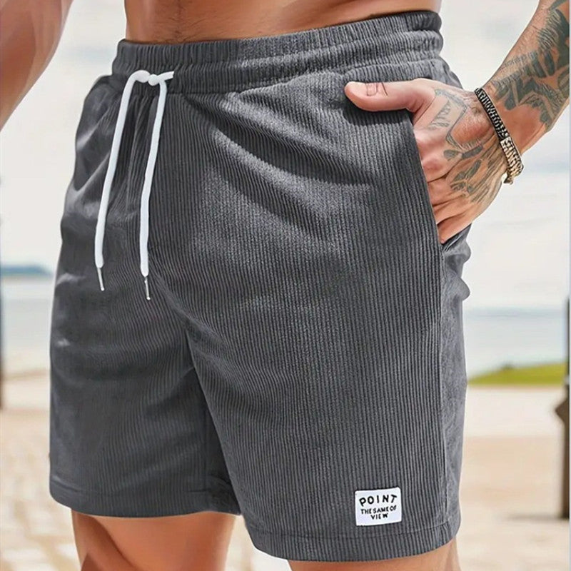 Men's Summer Corduroy Shorts