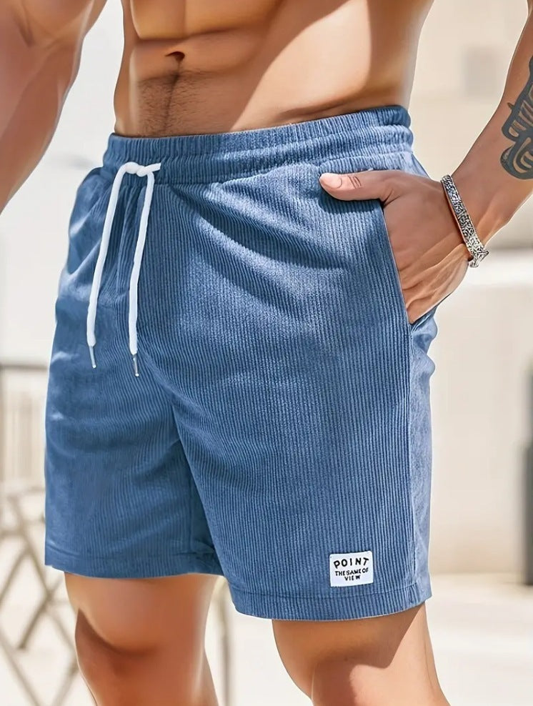 Men's Summer Corduroy Shorts