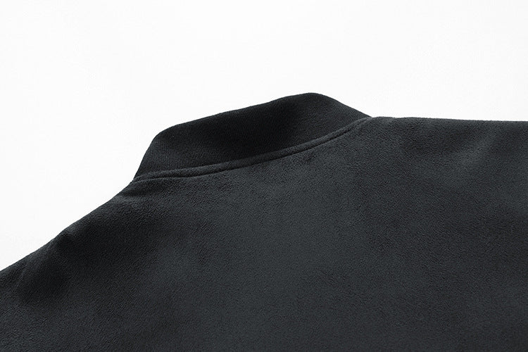 Men's Suede Zipper Jacket