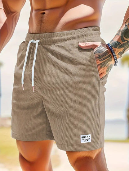 Men's Summer Corduroy Shorts