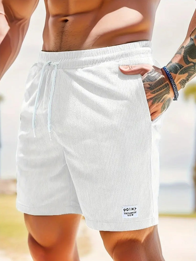 Men's Summer Corduroy Shorts