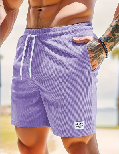 Men's Summer Corduroy Shorts