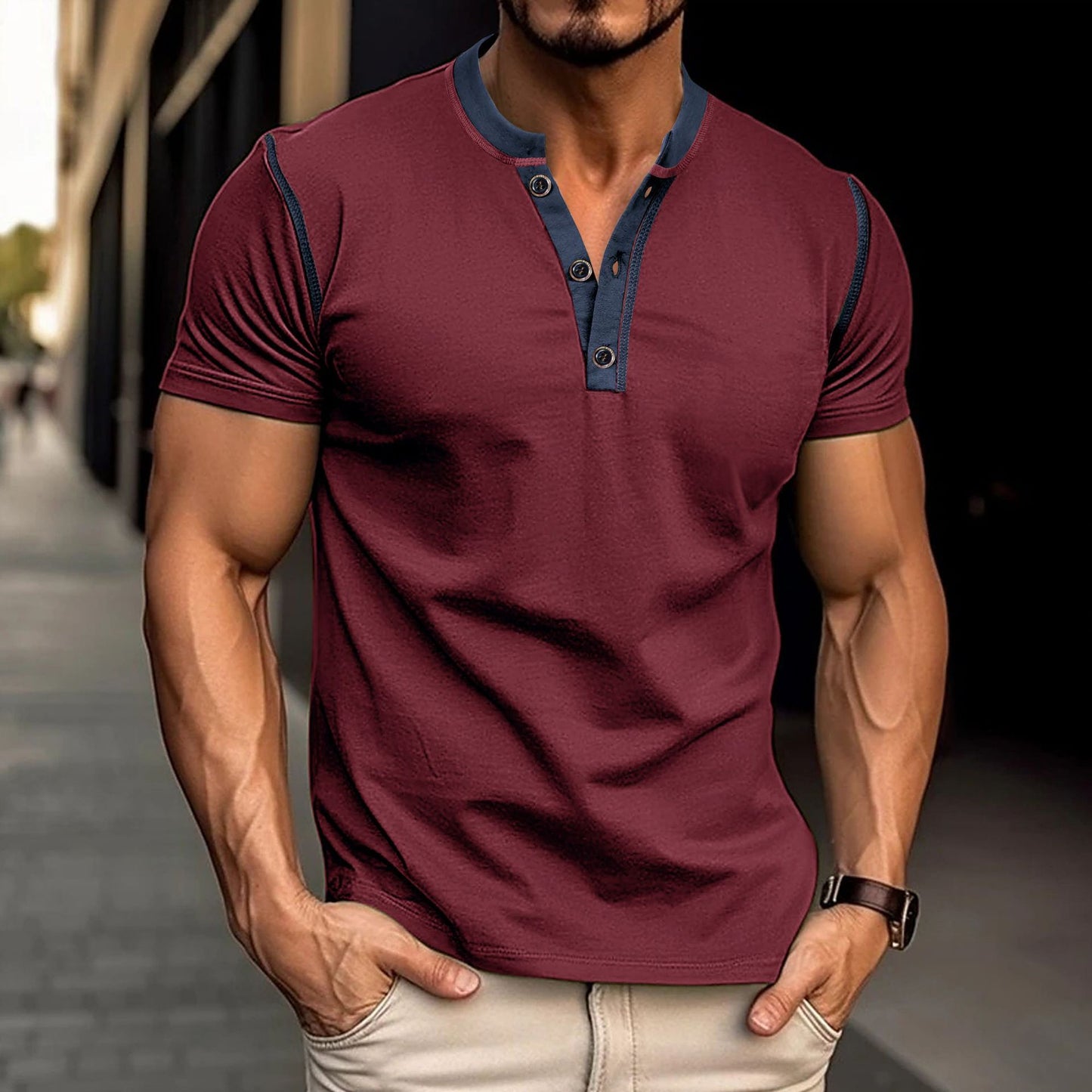 Men's Summer Polo Shirt
