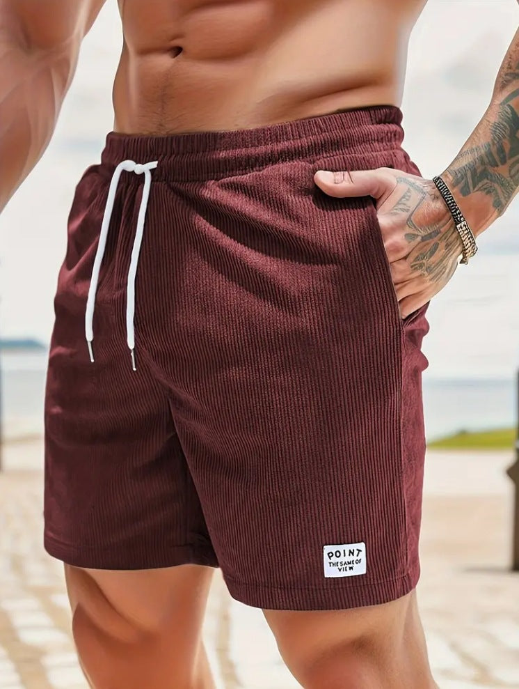 Men's Summer Corduroy Shorts