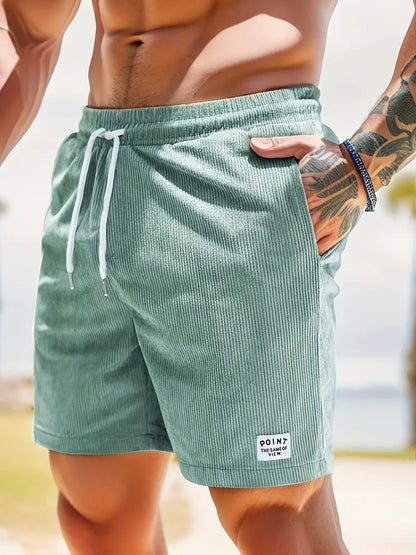 Men's Summer Corduroy Shorts