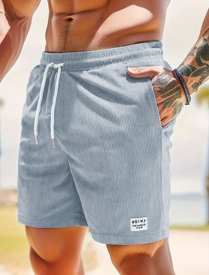 Men's Summer Corduroy Shorts