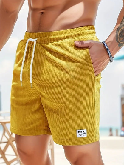 Men's Summer Corduroy Shorts