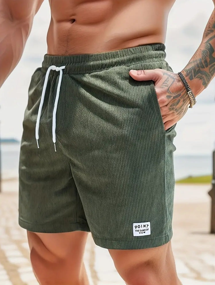 Men's Summer Corduroy Shorts